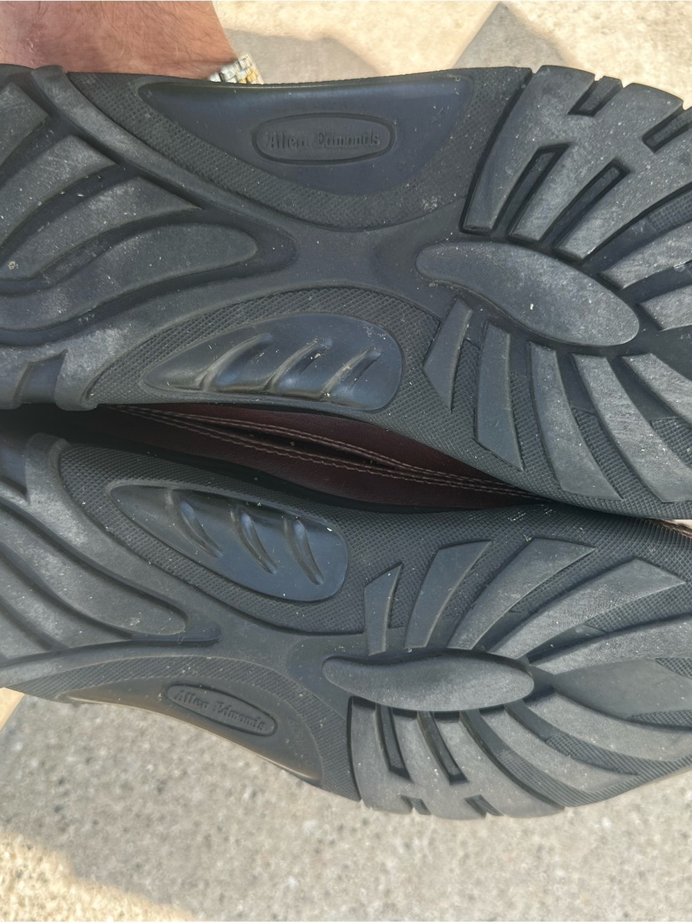Allen Edmonds Dark Brown Leather Penny Loafers - Picture 9 of 9